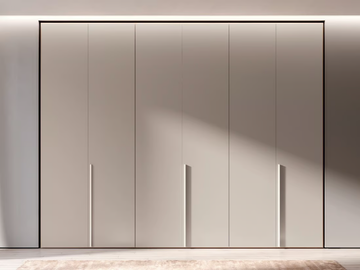 BARRET - Melamine-faced chipboard wardrobe by Febal Casa - view 2